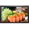 DSeenLeap Cornice Digitale ad Alta Definizione da 32 Pollici, Display IPS, connessione Wi-Fi, Macchina pubblicitaria da Parete, Supporta più Formati (Nero)