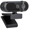 NGBFF Webcam con microfono 4K 30 fps Full HD for videochiamate, driver for riunioni online, copertura for la privacy gratuita
