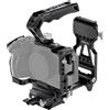 Generico Compatibile con la gabbia for fotocamera Sony FX3 FX30 con prolunga for impugnatura XLR, morsetto for cavo HDMI e guida NATO
