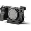 Tilta Gabbia per fotocamera completa compatibile con Sony a6700 con piastra di base Arca e morsetto per cavo HDMI, nero TA-T54-FCC-B