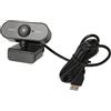 NutriEss Web Camera Multifunzione 1080p Camera da computer USB HD con microfono per le videochiamate Streaming Adatto per i laptop PCS Desktops TV Android ABS Materiale