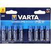 VARTA Confezione da 10 blister da 8 batterie High Energy 4906 AA Carino LR6