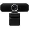 QZCX Webcam PC, Webcam Smart Full HD Webcam, Framing Autofocus, Webcam 1080p Mini videocamera con microfoni con cancellazione del rumore for conferenze, live streaming, registrazione ,per streaming live, v