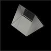 Generic Lenti in vetro ottico Prisma Triangolare Ottico Fisica Strumento Rifrattore Luce di Insegnamento Lunghezza 50mm 30mm(30x30x30x30mm)
