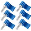FEICHAO CNC singola ala maniglia M5x17 stretta serratura regolabile viti chiave compatibile con GoPro Action Camera fotografia accessori (6PCS)