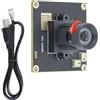 Dasbsug Webcam USB da 8 MP con sensore IMX274 3840 x 2160 per immagini 4K con messa a fuoco automatica/manuale microfono digitale Home Office Webcam