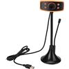 BROLEO Fotocamera Esterna USB, Fotocamera per Computer Visione Notturna USB 1080P per l'insegnamento Online