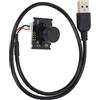 Eacam Modulo Fotocamera USB 3MP, Campo Visivo 110 °, Messa a Fuoco Manuale, per WinXP, OS X, con OTG, Riconoscimento Facciale, Fotografia Aerea