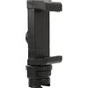 KIMISS Morsetto Adattatore per Treppiede per Telefono con Supporto per Treppiede Portatile per Smartphone con Supporto per Slitta Fredda, Design Antiscivolo, Leggero e Piccolo, Vite da