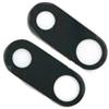 fonefunshop Compatible With iPhone 7 Plus 8 Plus Rear Camera Lens Glass - Black