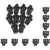 Generic 10 set di 10 pezzi di rivetti a scatto kit di fissaggio per altoparlante Net Grill 039 modello