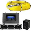 SHEHUALI Telecamera per scarichi, di ispezione del tubatura for tubatura for tubatura da 50 m di fognature fognaria 7 pollici LCD DVR 1200Tvl Fotocamera con 12 PORTATO Luci 4GB SD Carta