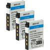 vhbw 3x batteria compatibile con Kodak EasyShare V530, V603 fotocamera (460mAh, 3,6V, Li-Ion) - Sostituisce Klic-7002