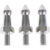 KESOTO 3Pack Piedini in Metallo 1/4 '' Filo per Macchina Fotografica Treppiede Monopiede - 4 Cm