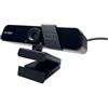NGBFF Webcam, Webcam PC USB HD 1080P con messa a fuoco manuale, grandangolo 120°, microfono, copertura privacy, treppiede, tipo C