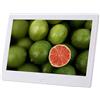UsmAsk Cornici per foto digitali Wi-Fi da 10,1 pollici Cornice digitale album elettronico touch Macchina pubblicitaria HD 1280 * 800 touch all-in-one 6.0 quad core 10 pollici Finestra specchio 16:10 (Bianco
