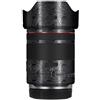 JERXTTON Adesivo protettivo in vinile per obiettivo fotocamera RF 24 1.4, accessori fotografici per Canon RF 24 mm F1.4 (Wave Black)