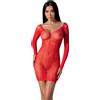 Passion Bodystocking BS101 Red