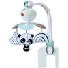 Tiny Love Take-Along - Mobile per bambini 3 in 1, 0+ mesi, per culla, box o passeggino, multifunzione con elementi di fissaggio, 5 melodie, 30 minuti di musica ininterrotta, nero e bianco