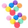 Milisten Palline di Spugna Colorate da Gioco per Bambini Piccoli, Set da 14 Pezzi da 6 Cm, Morbide ed Elastiche per Giochi Interni ed Esterni, Bomboniere Festa e Attività Ricreative