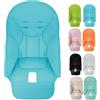 Hiemible Cuscino Per Seggiolone, Fodera Per Sedia Da Pranzo Per Bambini, Imbottitura Seggiolone In Pelle PU, Copriseggiolone Morbido Confortevole Traspirante Per Peg-Perego, Siesta Zero3, Baoneos, Kosmics Jané