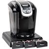 Mind Reader Anchor Coffee Pack Cassetto per Keurig Vue Packs, Keurig Ktazzs, capsule Nespresso, cialde CBTL/Verismo o T-Discs Tassimo Per K-Cup, CBTL, Verismo, Dolce Gusto Taglia unica Nero