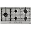 Foster Piano Cottura 5 fuochi a Gas Larghezza 86 cm Piano Inox Spazzolato - 7016 032 Power