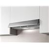 Elica Cappa da cucina, Filtrante, Installazione Sottopensile, da 60 cm Profondità 30 cm, colore Inox ESTRAIBILE GR-FR.IX/F/60