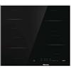 Hisense E6431CB Glass Ceramic Hob 4 Zone Minimalist Design 60cm Worktop Child Lock Bevelled End Strip