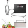 XGHDPBM Lavastoviglie a ultrasuoni for lavello, pulitore for lavastoviglie for lavello domestico, lavastoviglie multifunzionale for lavello for frutta e verdura con controllo touch, senza installazione