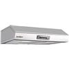 bricoleva.it Gruppo cappa Samet sottopensile luce led potenza aspirante 280 m3/h 3 livelli Tornado 60 inox