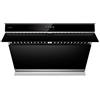 FOTILE JQG7522 Cappa da cucina da 76,2 cm, design unico a tiraggio laterale, per montaggio sotto armadio o parete, cappa da cucina moderna, potente motore, luci a LED, pulsanti meccanici (2. onice