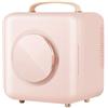 X&Z-XAOY Frigorifero Per Il Trucco Da 9 L Con Funzione Di Riscaldamento Della Maschera Frigorifero Personale Portatile Per La Cura Della Pelle Mini Frigo Di Bellezza (Size : Pink)