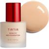 TIRTIR Mask Fit Red FoundationㅣCopertura impeccabile a lunga durata, Essenza Energetica, Leggera, Idratante, Sfuoca i Pori, Finitura Satinata Traspirante, Trucco, Pelle Radiosa, #22N Shell Beige, 30