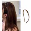 Enautoabs Fascia Per Capelli In Plastica Per Occhiali Fascia Acrilica Con Motivo Leopardato Fascia Per Capelli Con Guscio Di Tartaruga Fascia Per Capelli A Cerchio Flex Senza Pressione Fasce Comode