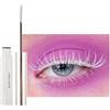 HADAVAKA 2pcs Waterproof Mascara Eyelash Primer, Colorful Fiber Extra Long Voluminous Lash Mascara, Charming Long Lasting, Volume, Lengthen, Curl & Smudge Free (02# White)