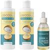 ALOHALABS Kit Trattamento Capelli Ricci Rinforzante AlohaLabs Kherastin