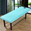 SDYDAY 2 lenzuola per lettino da massaggio con foro per il viso, universali, elastiche, coprilettino, traspiranti e morbide, per spa e salone di bellezza estetica (blu)