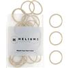 Heliums Elastici per Capelli Piccoli da 2,5 cm - Biondo Chiaro - 48 Pezzi, Elastici da 2 mm per Capelli Fini e Bambini - Elastici e Fermacoda in Colori Neutri