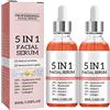 Aicoyiu 5 In 1 Facial Serum, 5 IN 1 Facial Serum, 5 IN 1 Anti-Aging Facial Serum,Advanced Collagen Boost Anti Aging Serum, 30ml. (2pcs)