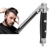 Leinggg Pettine a Serramanico Con Molla Switchblade - Pettine per Capelli Con Olio e Coltello Pieghevole - Spazzola a Pulsante Automatico per Uomo