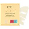 Petitfee, maschera idrogel dorata, confezione da 5 fogli