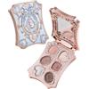 HUAZXIAOD Flower Knows Palette di Ombretti Bunny Garden Collection 6 colori Palette con volto di coniglio Shimmer Matte Satin Trucco Cosmetici (C01)
