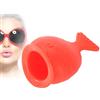 Ausla Lip Plumper, Lip Plumper Ventosa, Lips Enhancer Dispositivi Plumping Silicone Labbra Aperta Portable Lip Plumper a Forma di Pesce Strumento di Bellezza per le Donne