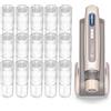 Lazzybeauty 15 Pezzi di Carrelli di Ricambio a 12 Pin per Penna Microneedling, Aghi per Applicatore di Siero Hydra Pen H3 & H5, Aghi Monouso Autentici, Accessori per la Cura della Pelle (12 Pin, 15 Pezzi)