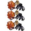 Gatuida Pinze per Chioma Polpo 9 Pezzi 6 Cm Set Artiglio Resistente Accessori Chioma da Donna per Uso Quotidiano e Cerimonie