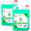 Vitacab Pack da 2 Shampoo Aloe Essence 5 L - Formula Idratante Naturale - Detergente Capelli Professionale in Tanica - Pulizia Delicata e Nutrimento Profondo - Capelli Morbidi, Sani e Luminosi