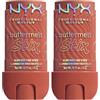 NYX Professional Makeup Buttermelt Stix Illuminante in Stick a Lunga Tenuta 8 Ore per Viso e Corpo Uniformante con Punta di Precisione Formula Vegana con Burro di Cupuaçu e Cocco 13 Left On Melt