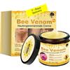 BASTOUR Crema al Veleno d'Api, Bee Venom Crema Crema per la rigenerazione della pelle, crema per la cura della pelle, ingredienti naturali, ripristino completo della pelle, anti-invecchiamento, idratante