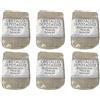 Natura Collection 6 Pezzi Allume di Potassio Pietra Naturale Antiodorante Allume di Rocca 165g. X 6 = 1 KG Cristallo di Potassio pietra allume di rocca deodorante